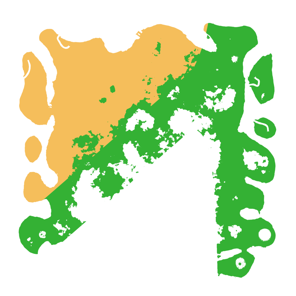 Biome Rust Map: Procedural Map, Size: 4250, Seed: 29436