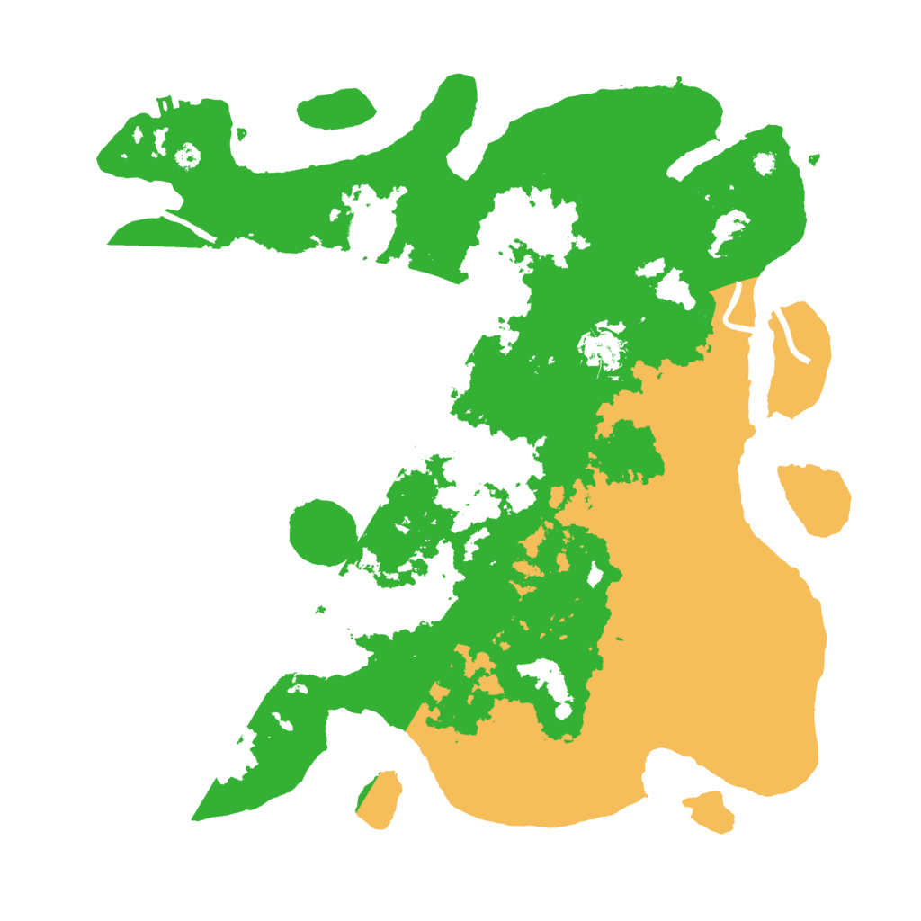 Biome Rust Map: Procedural Map, Size: 3800, Seed: 98784715