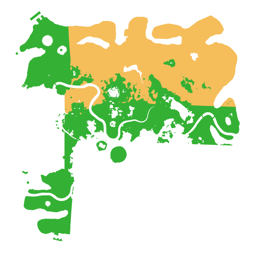 Biome Rust Map: Procedural Map, Size: 4250, Seed: 25313109