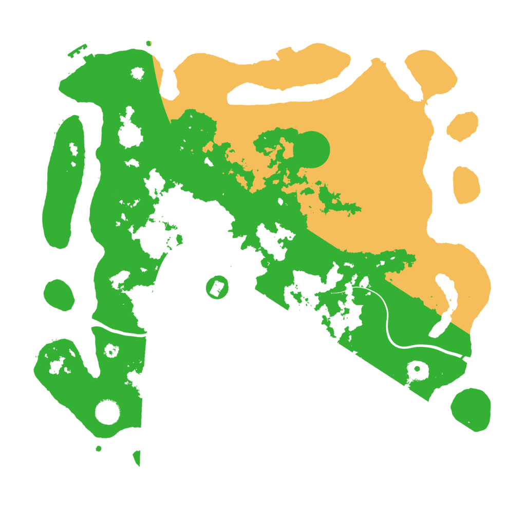 Biome Rust Map: Procedural Map, Size: 3750, Seed: 41260009