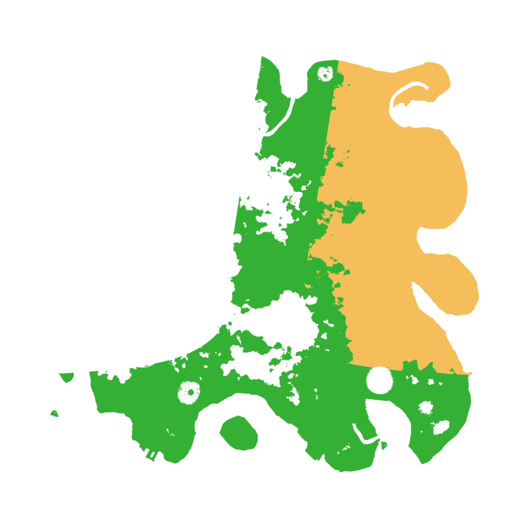Biome Rust Map: Procedural Map, Size: 3400, Seed: 16144760