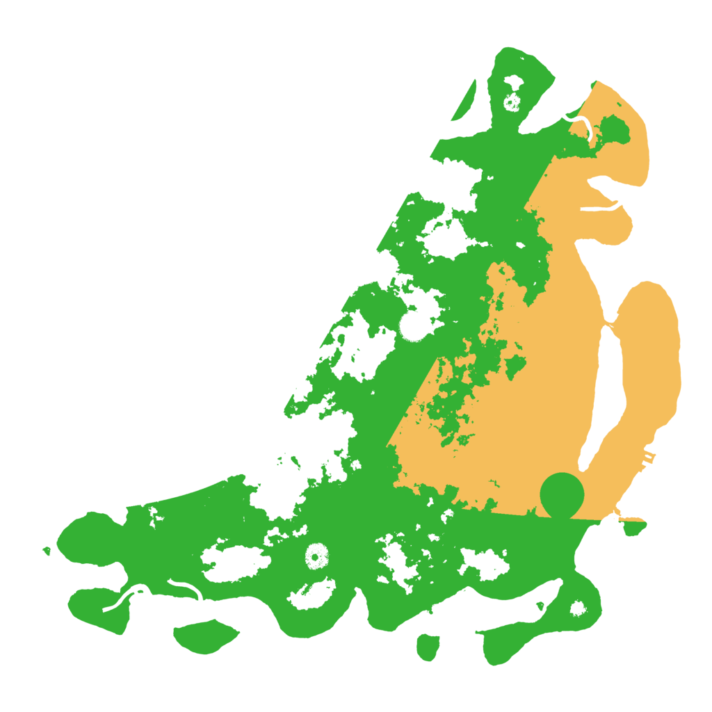 Biome Rust Map: Procedural Map, Size: 4250, Seed: 198349829