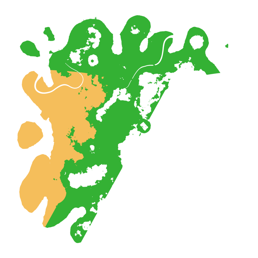 Biome Rust Map: Procedural Map, Size: 3550, Seed: 49966569