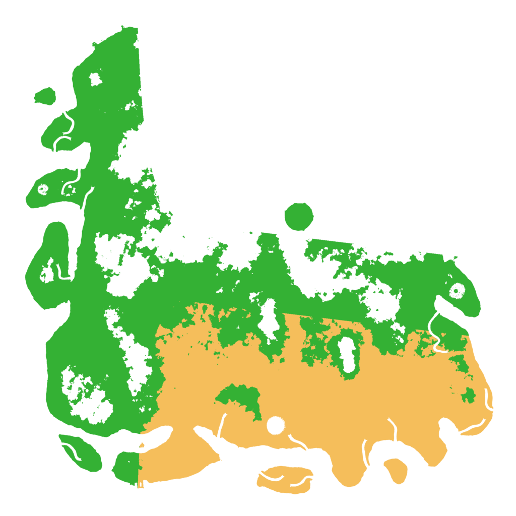 Biome Rust Map: Procedural Map, Size: 5000, Seed: 1730791738