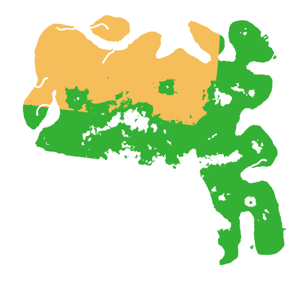 Biome Rust Map: Procedural Map, Size: 4000, Seed: 28400