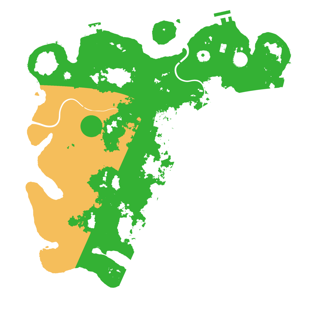Biome Rust Map: Procedural Map, Size: 3850, Seed: 21515756