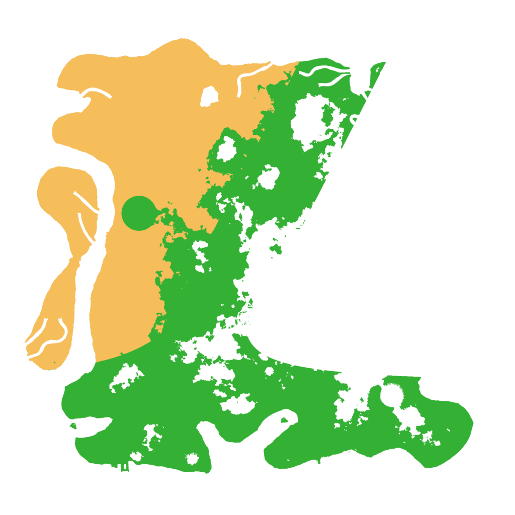 Biome Rust Map: Procedural Map, Size: 3900, Seed: 66044276