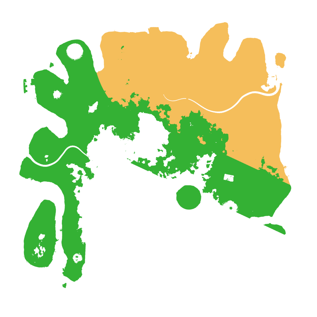 Biome Rust Map: Procedural Map, Size: 3450, Seed: 16271369