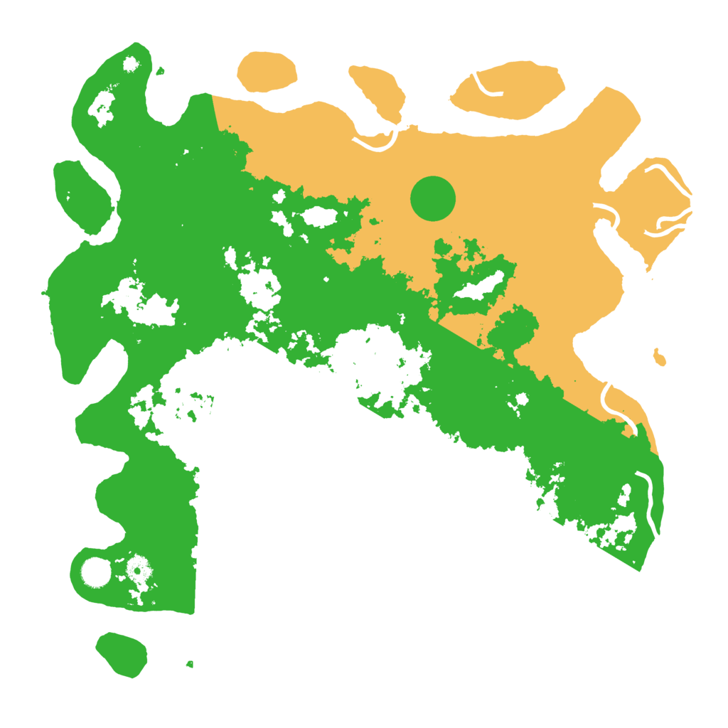 Biome Rust Map: Procedural Map, Size: 4250, Seed: 66109185