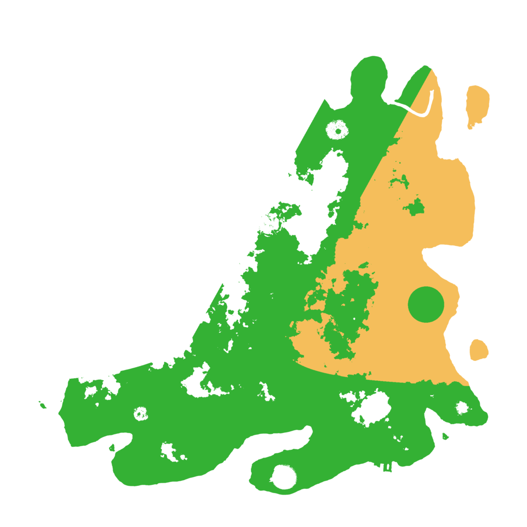 Biome Rust Map: Procedural Map, Size: 3850, Seed: 13061880