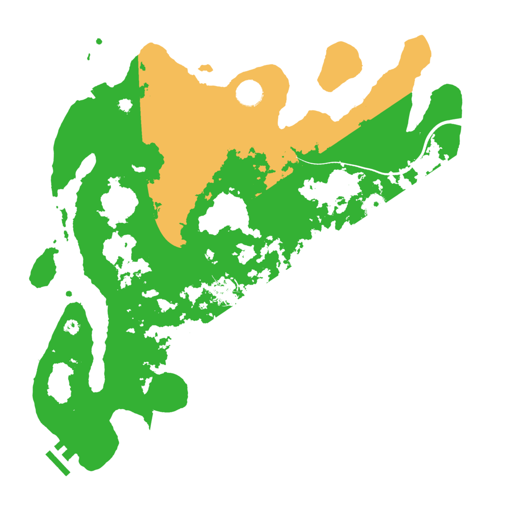 Biome Rust Map: Procedural Map, Size: 3450, Seed: 52515254