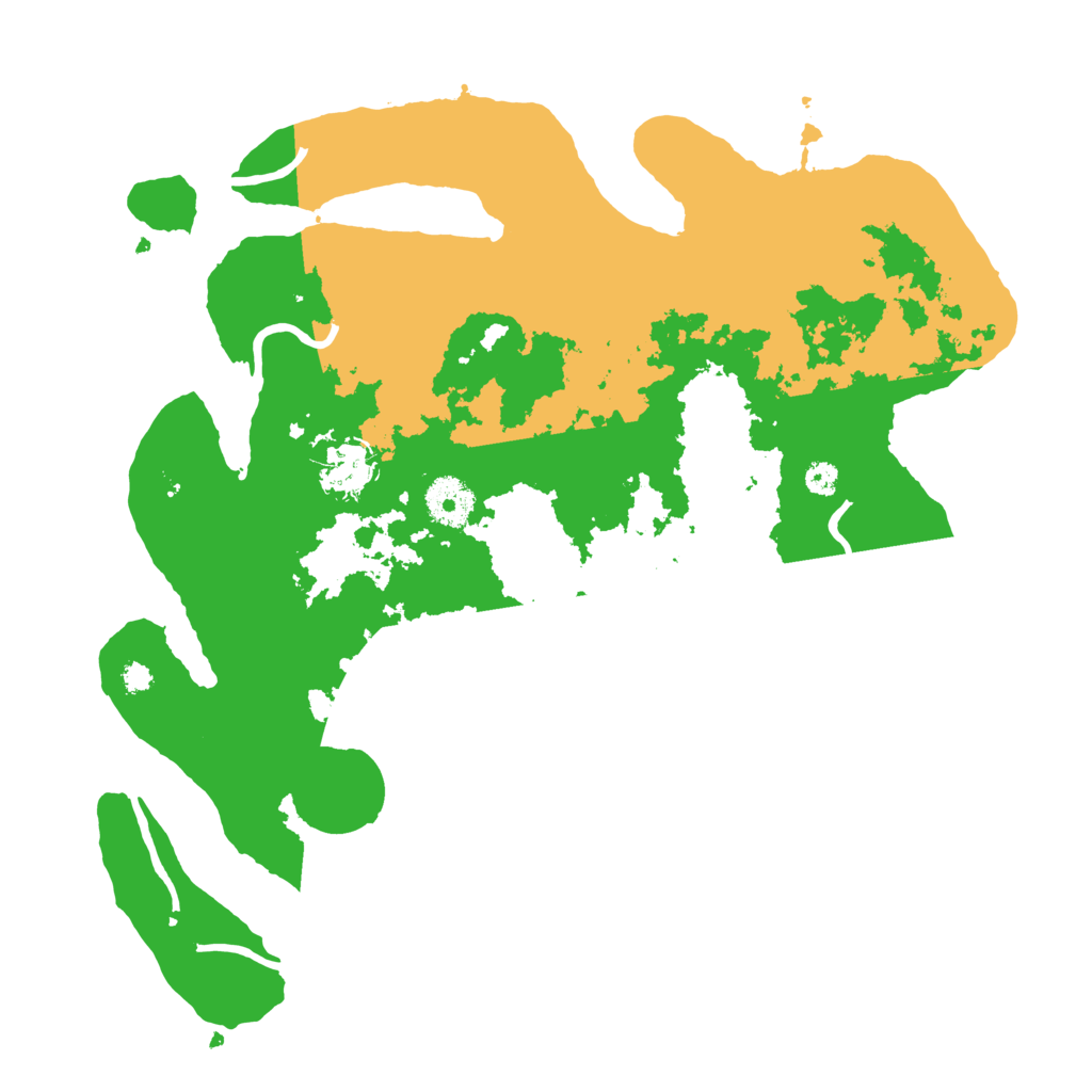 Biome Rust Map: Procedural Map, Size: 3400, Seed: 278431395