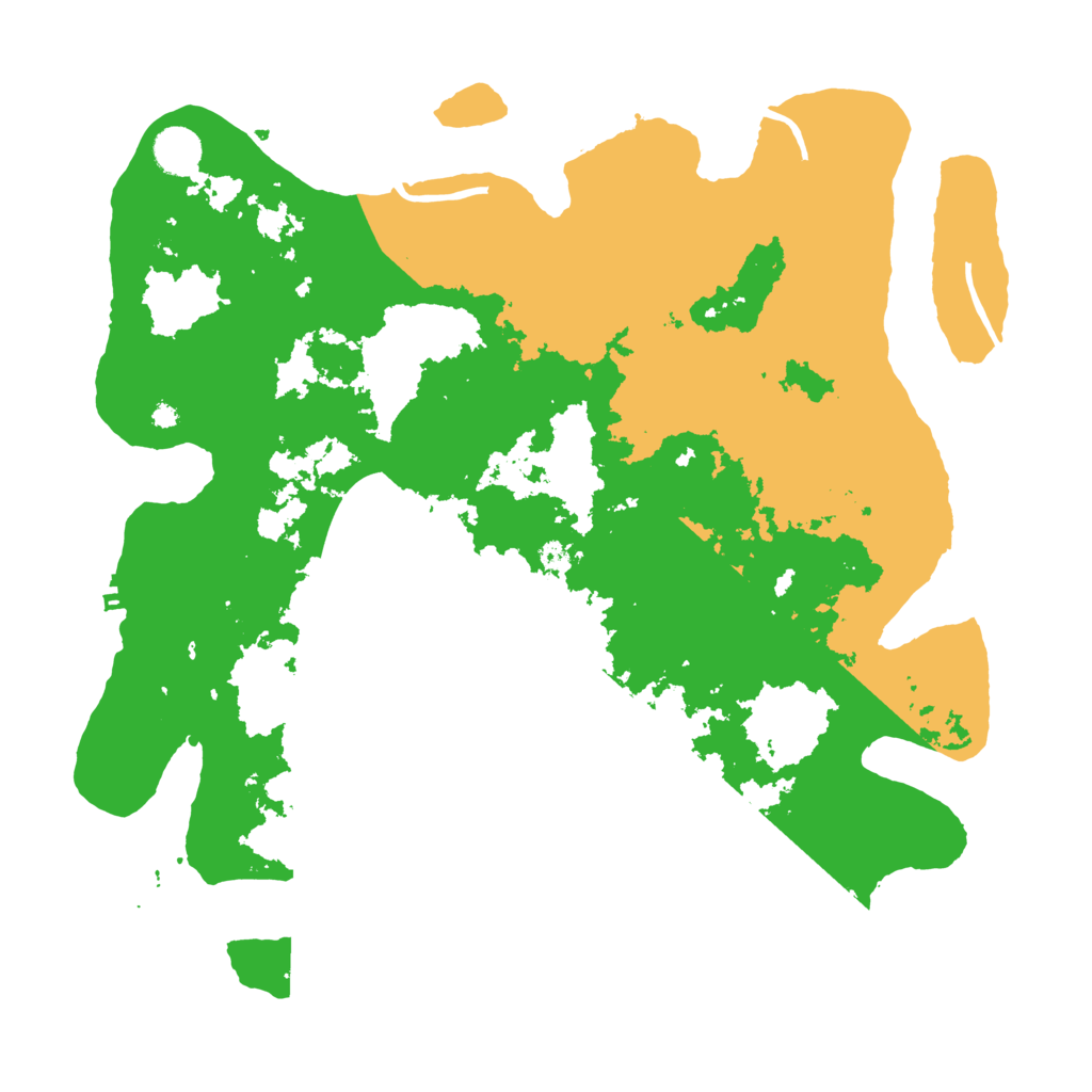 Biome Rust Map: Procedural Map, Size: 4000, Seed: 1897975983