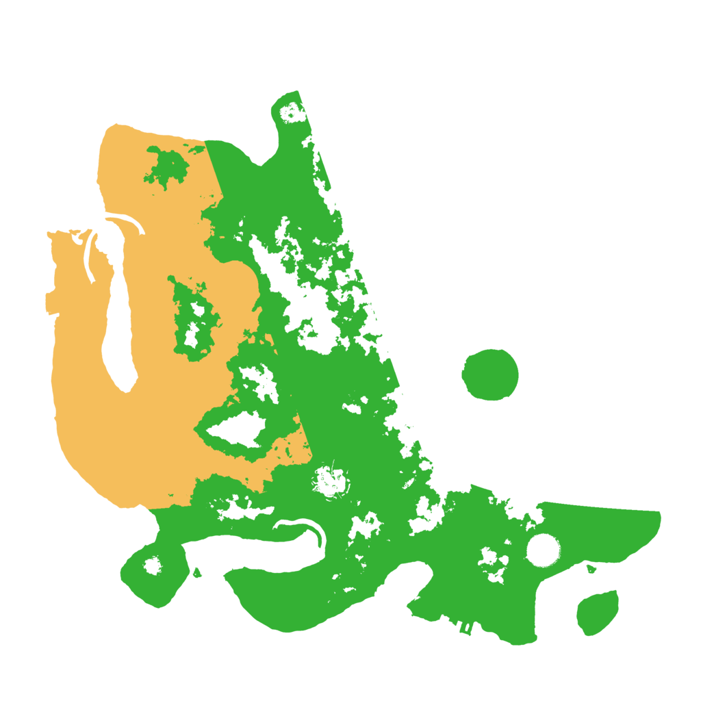 Biome Rust Map: Procedural Map, Size: 3700, Seed: 18261323