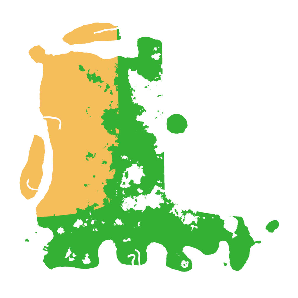 Biome Rust Map: Procedural Map, Size: 4000, Seed: 281653184