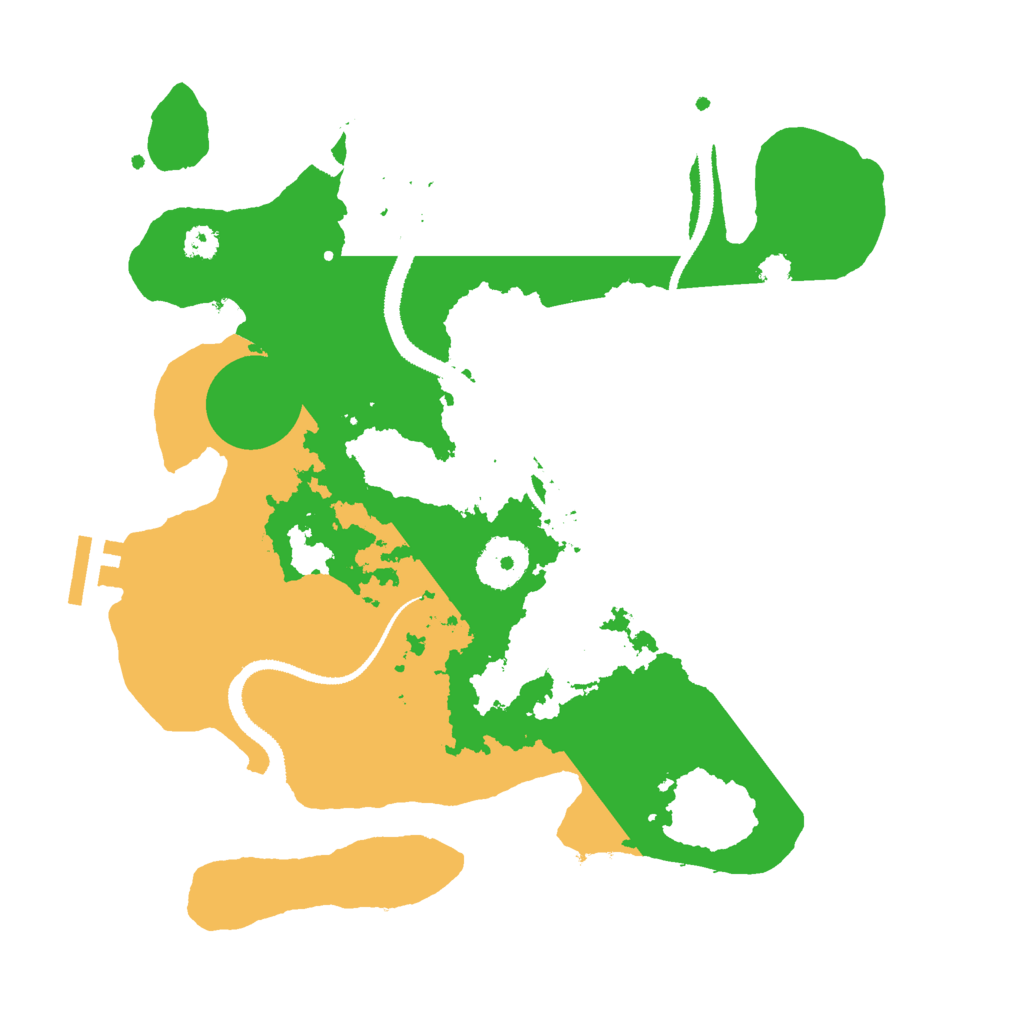 Biome Rust Map: Procedural Map, Size: 3000, Seed: 58102977