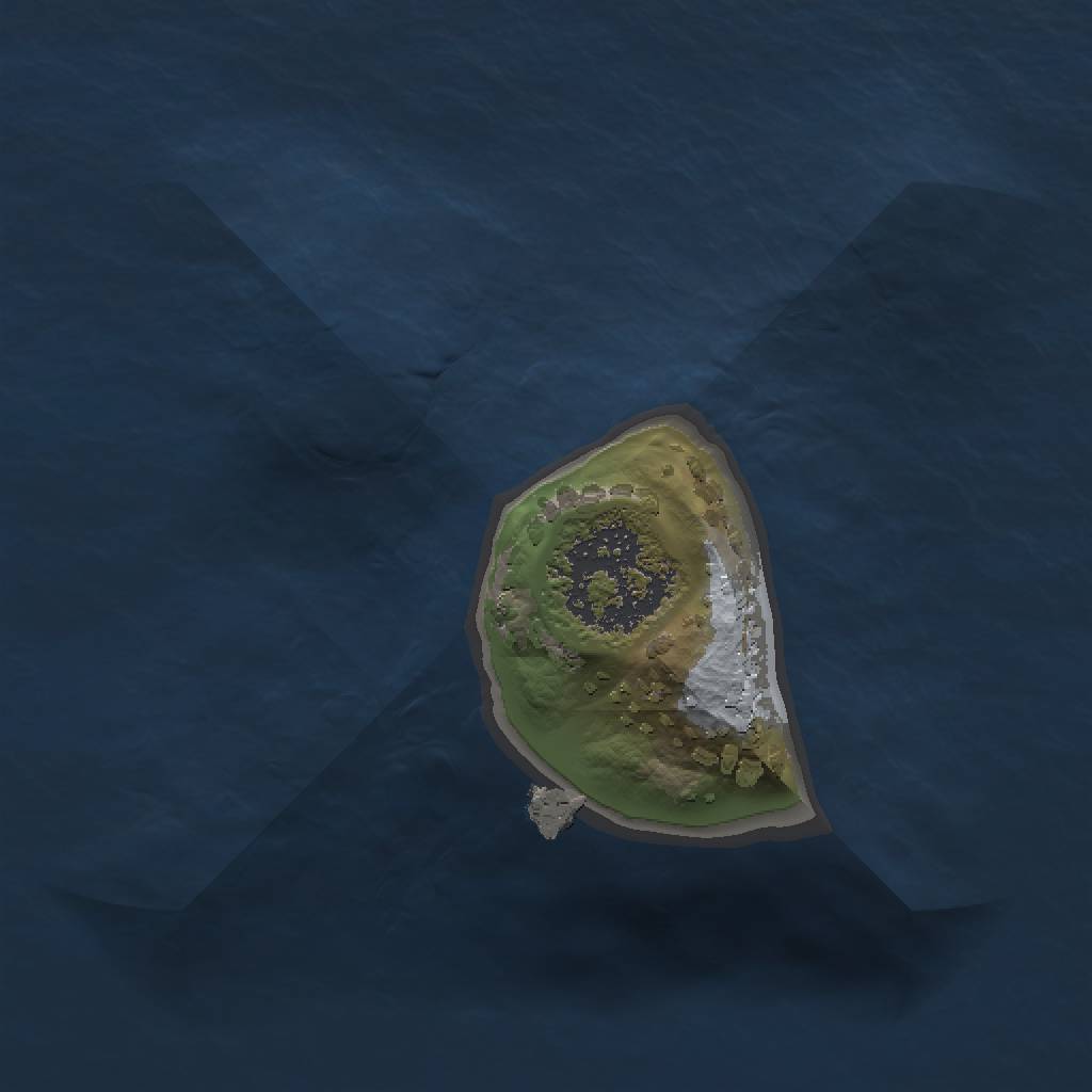 Rust Map: Procedural Map, Size: 1000, Seed: 111137878, 3 Monuments