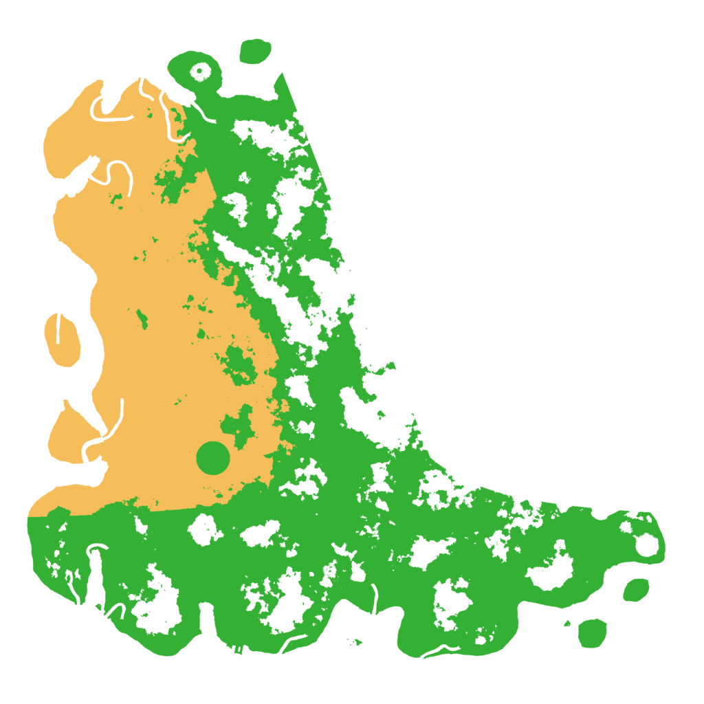Biome Rust Map: Procedural Map, Size: 5500, Seed: 996522476