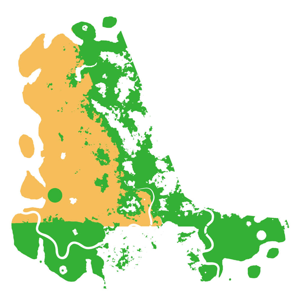 Biome Rust Map: Procedural Map, Size: 5500, Seed: 996522476