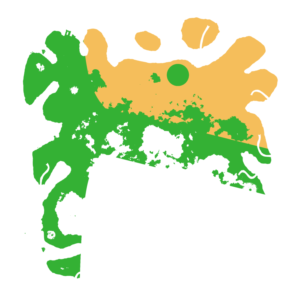 Biome Rust Map: Procedural Map, Size: 3600, Seed: 67121955