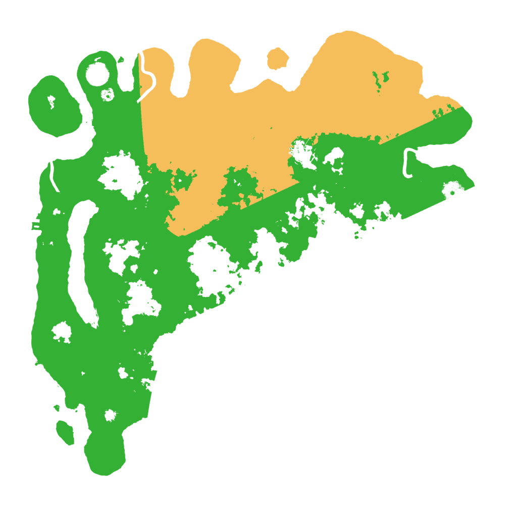 Biome Rust Map: Procedural Map, Size: 4000, Seed: 2019