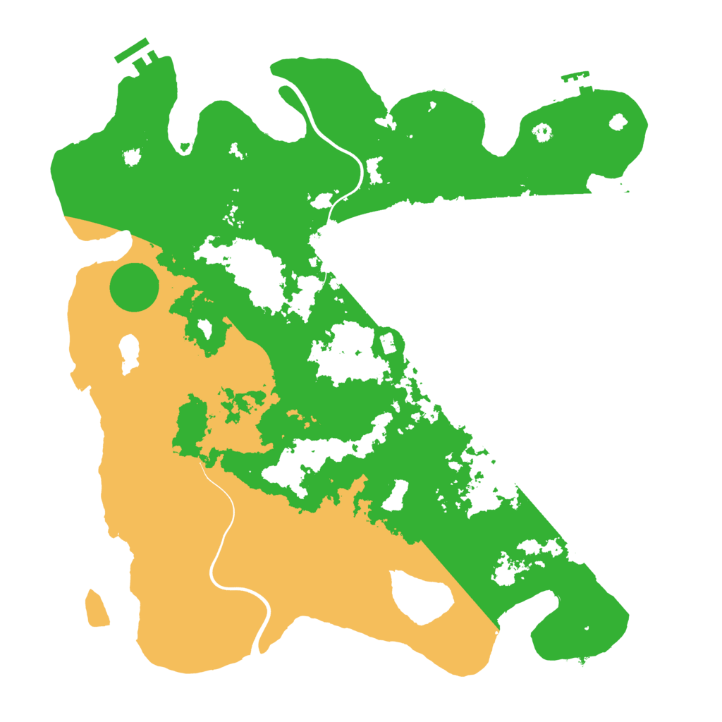 Biome Rust Map: Procedural Map, Size: 3900, Seed: 20324391