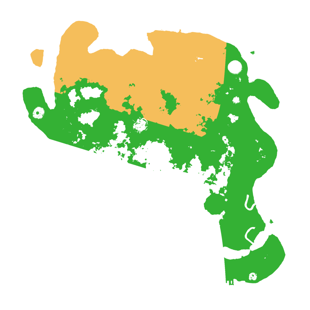 Biome Rust Map: Procedural Map, Size: 4000, Seed: 2012129190