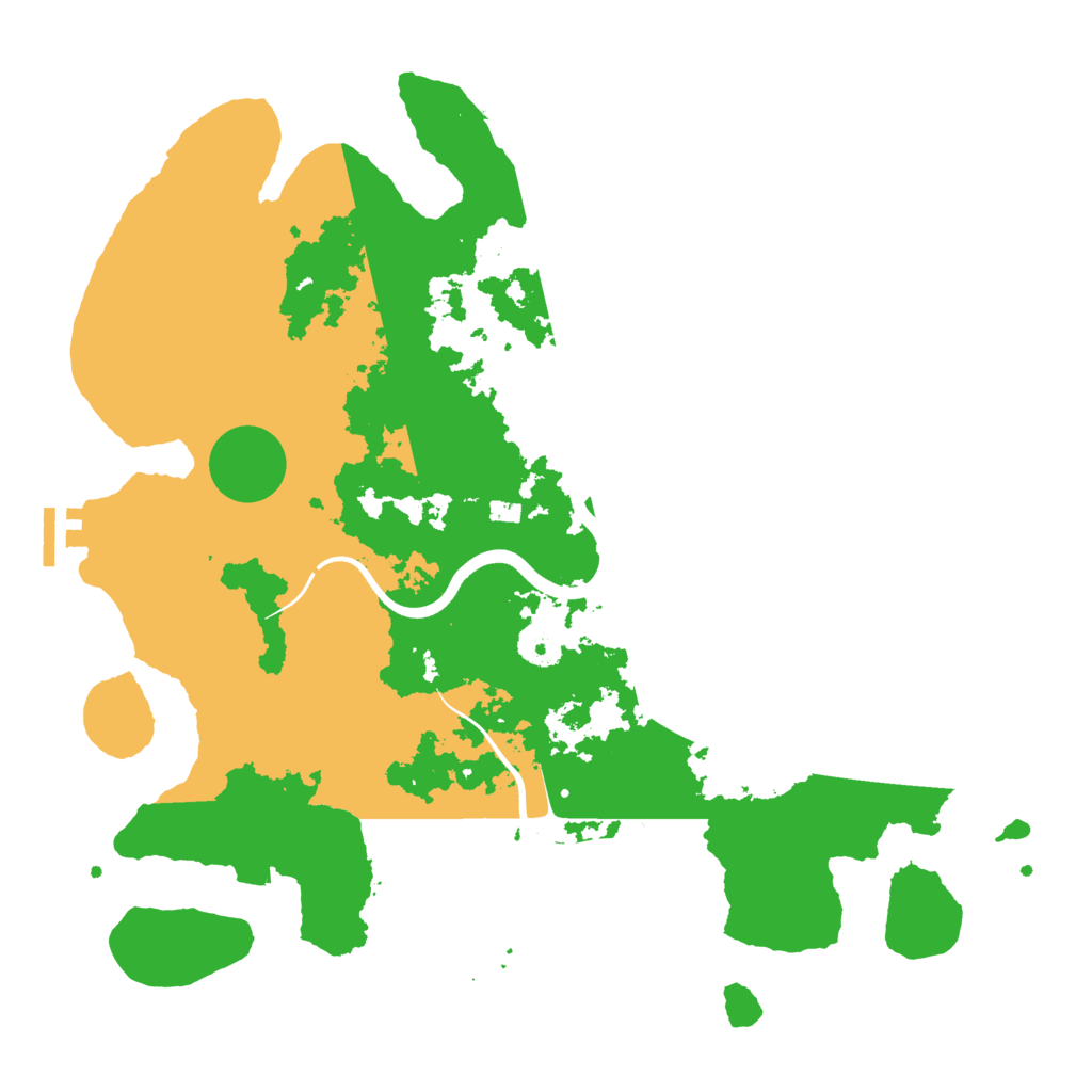 Biome Rust Map: Procedural Map, Size: 3750, Seed: 2714368