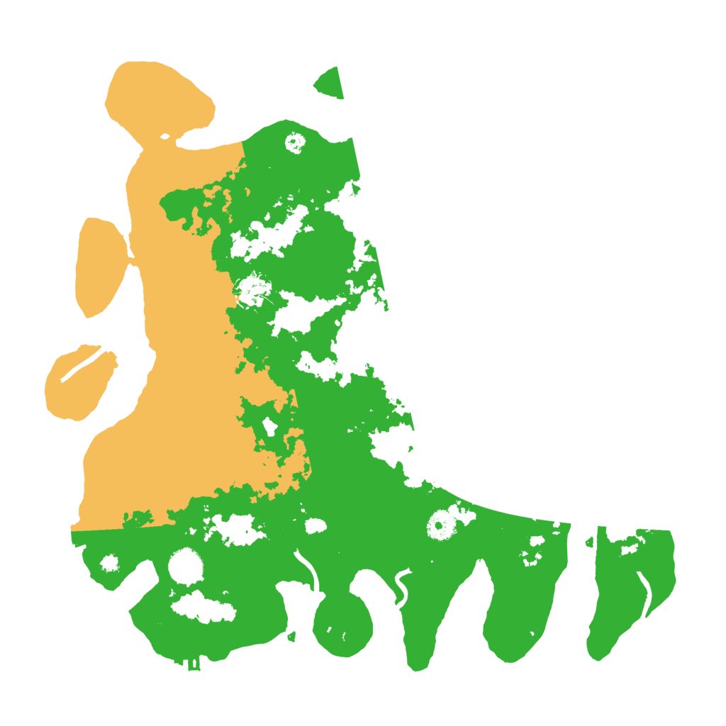 Biome Rust Map: Procedural Map, Size: 3700, Seed: 1395017069