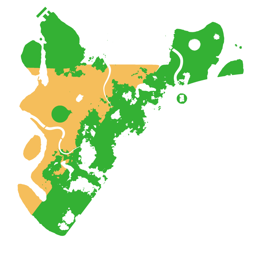 Biome Rust Map: Procedural Map, Size: 4000, Seed: 68644632