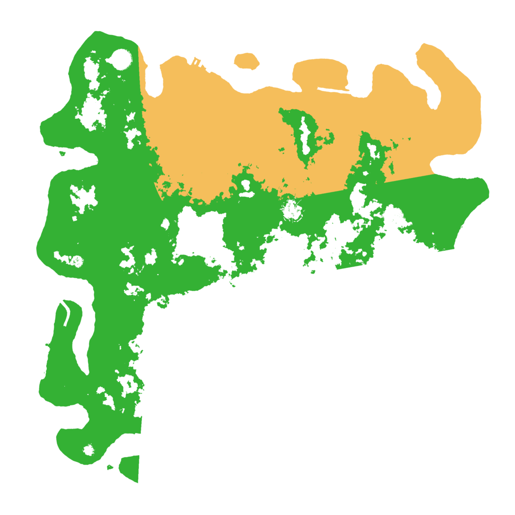 Biome Rust Map: Procedural Map, Size: 4400, Seed: 93218719