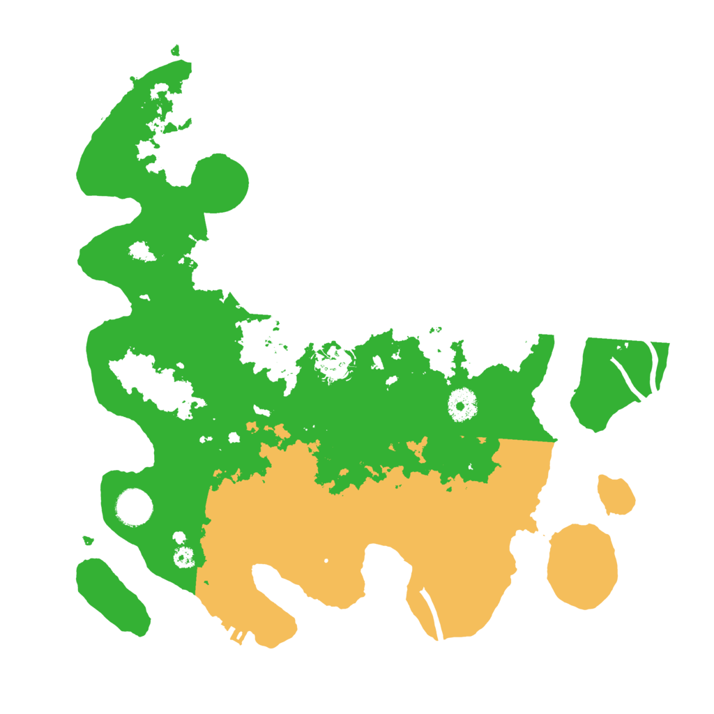 Biome Rust Map: Procedural Map, Size: 3400, Seed: 13114377