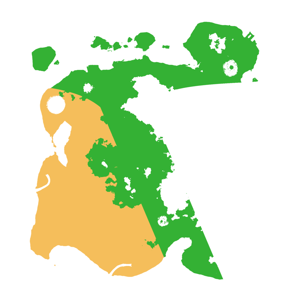 Biome Rust Map: Procedural Map, Size: 3000, Seed: 892453297