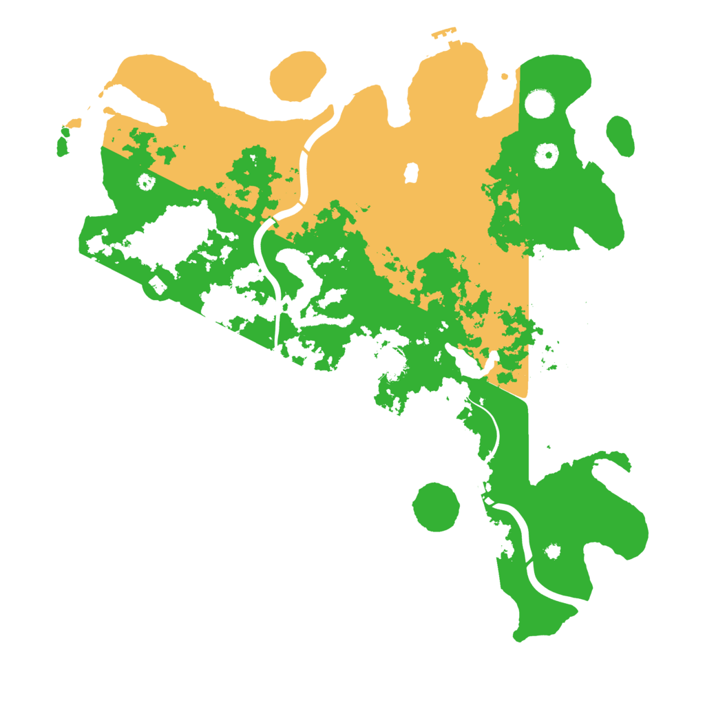 Biome Rust Map: Procedural Map, Size: 4250, Seed: 426374987
