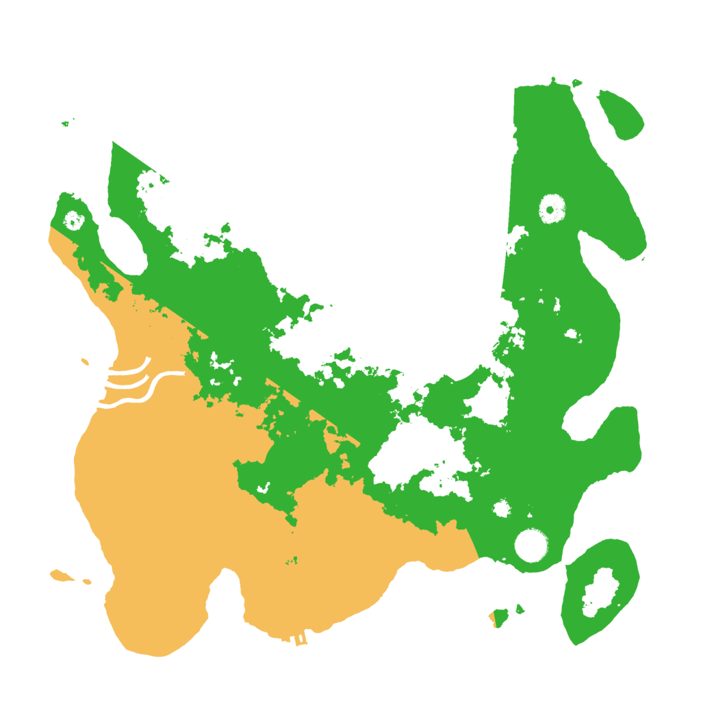 Biome Rust Map: Procedural Map, Size: 3750, Seed: 12141