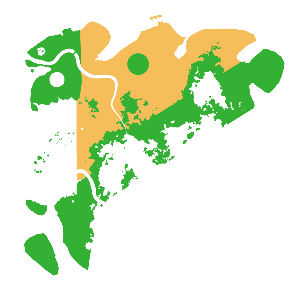 Biome Rust Map: Procedural Map, Size: 3750, Seed: 1923238860