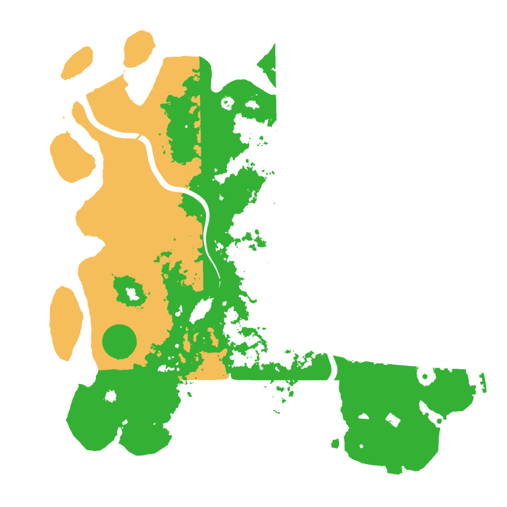 Biome Rust Map: Procedural Map, Size: 3900, Seed: 2060861025