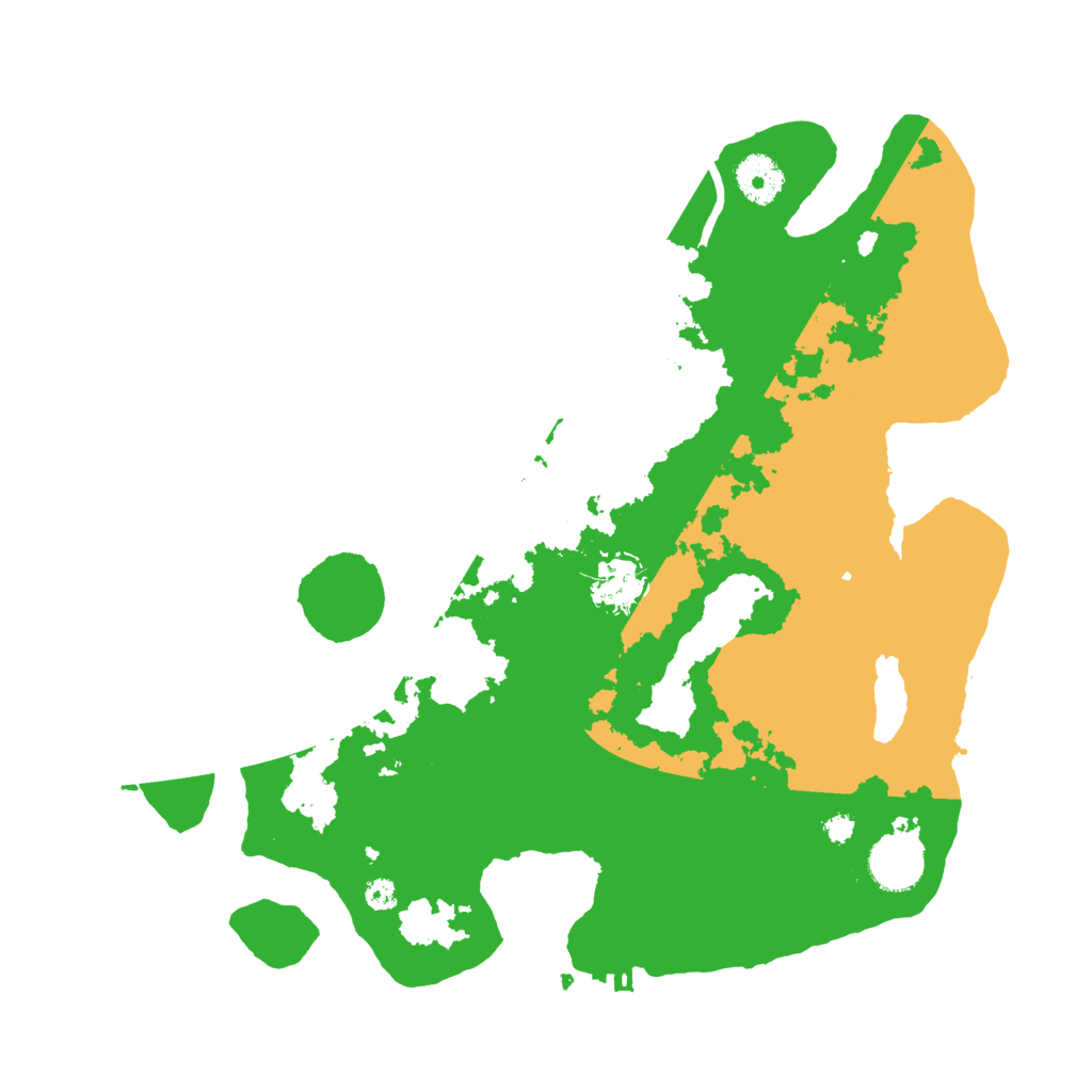 Biome Rust Map: Procedural Map, Size: 3500, Seed: 983221182