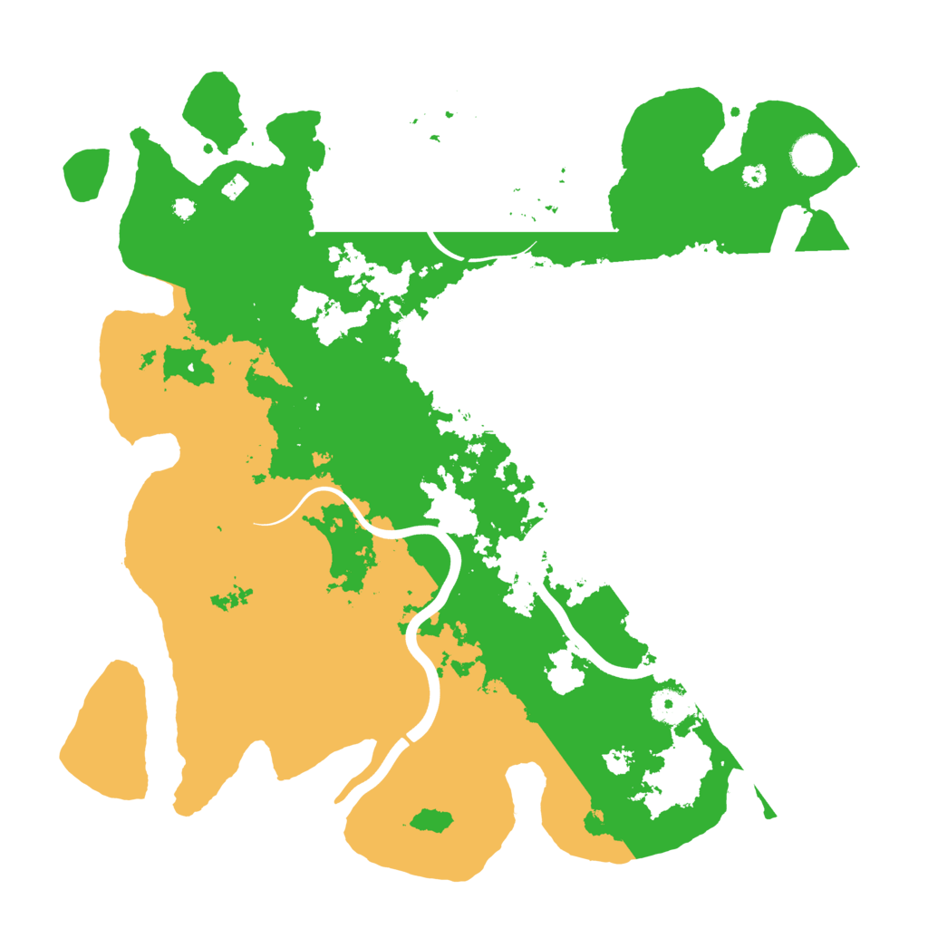 Biome Rust Map: Procedural Map, Size: 3900, Seed: 62949813