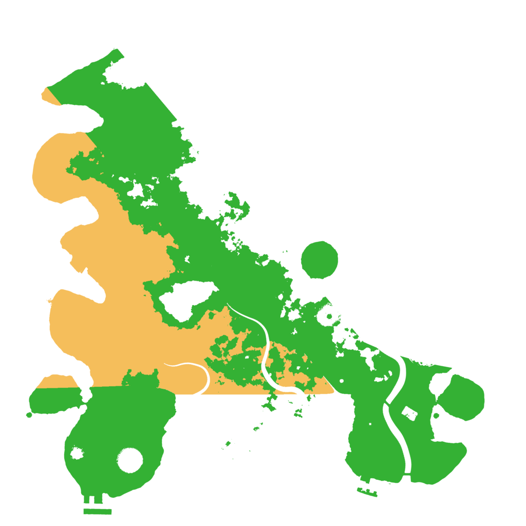 Biome Rust Map: Procedural Map, Size: 3800, Seed: 10181159