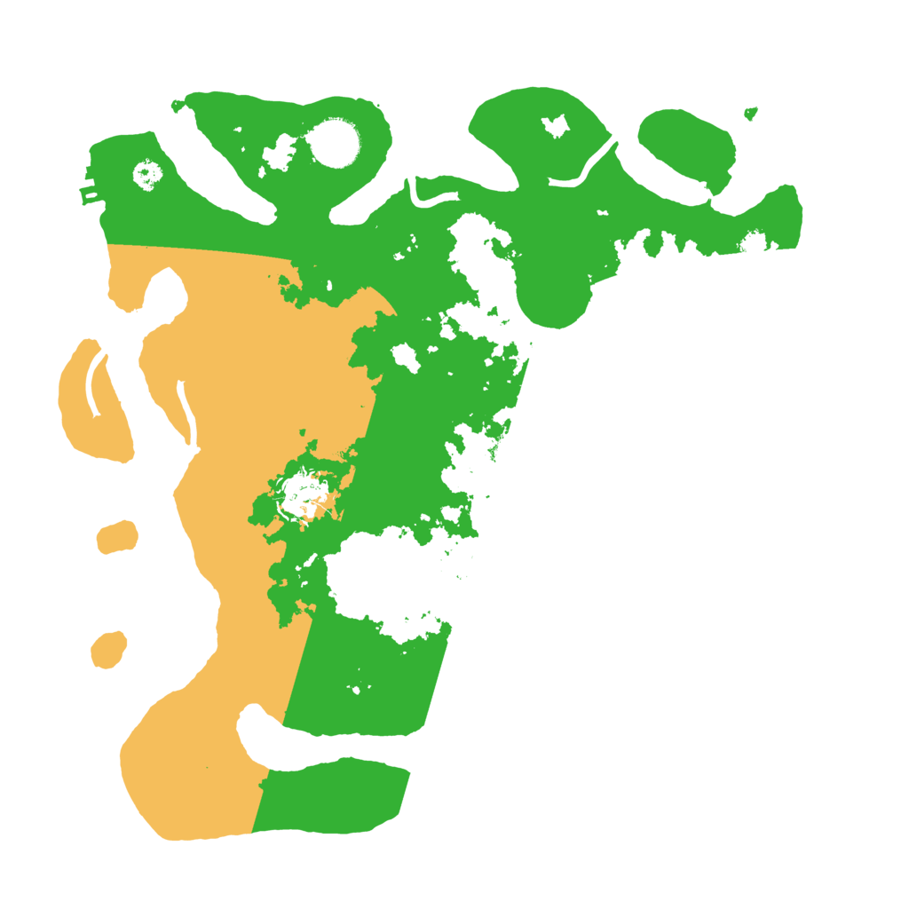Biome Rust Map: Procedural Map, Size: 3250, Seed: 3500