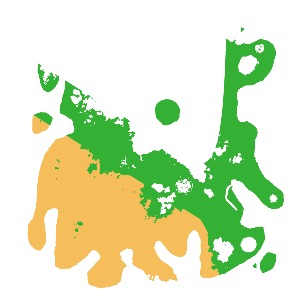 Biome Rust Map: Procedural Map, Size: 3500, Seed: 1775980409