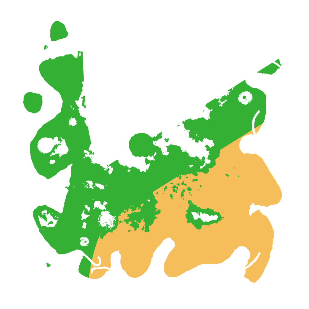Biome Rust Map: Procedural Map, Size: 3500, Seed: 318233030