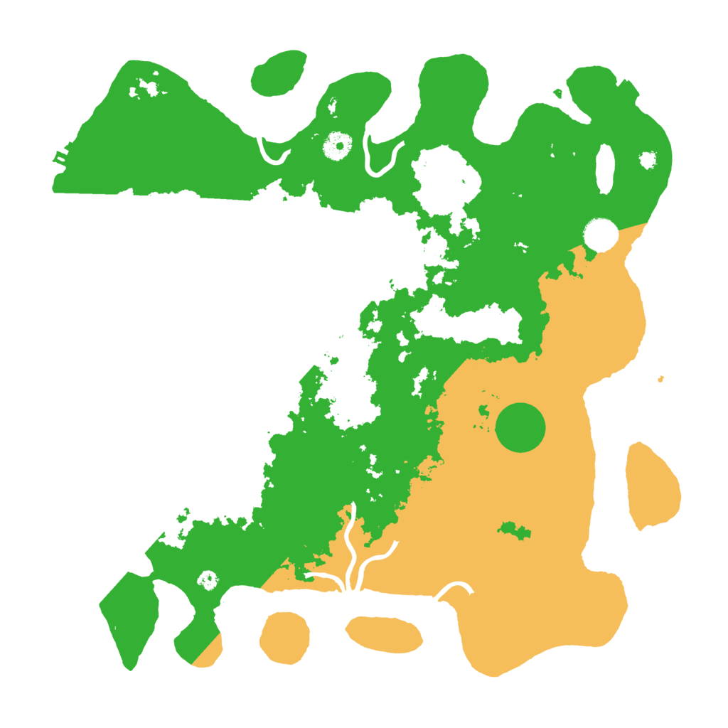 Biome Rust Map: Procedural Map, Size: 3850, Seed: 3486489