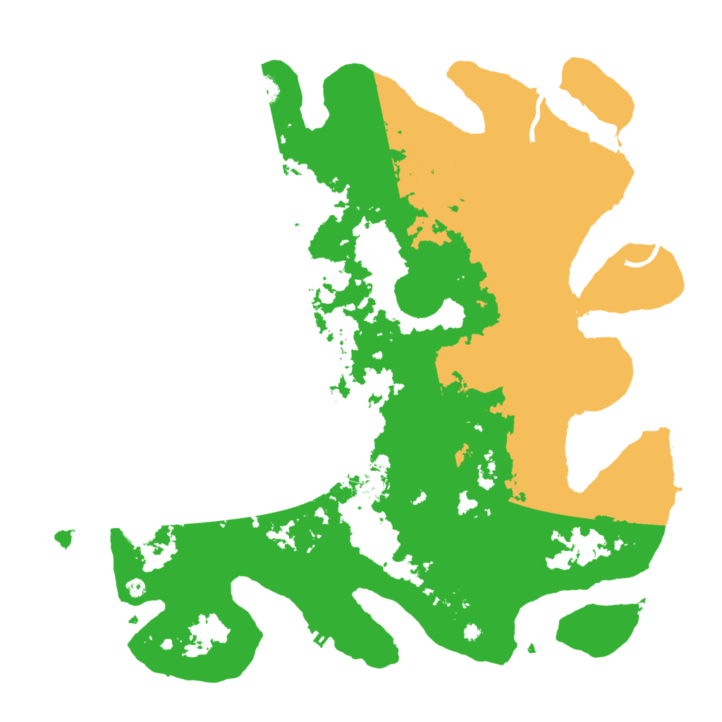 Biome Rust Map: Procedural Map, Size: 4000, Seed: 869211