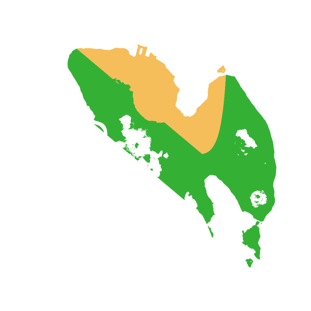 Biome Rust Map: Procedural Map, Size: 1950, Seed: 334443