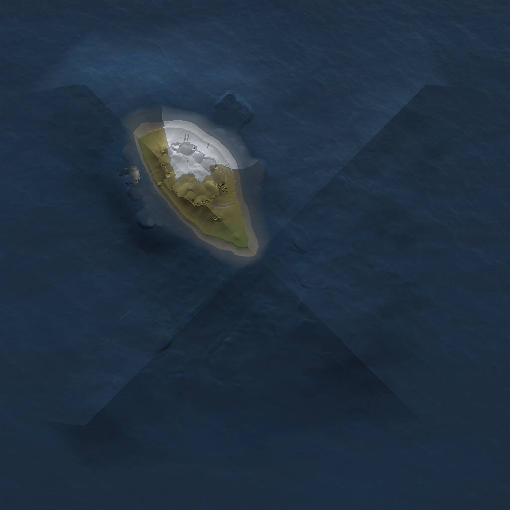 Rust Map: Procedural Map, Size: 1000, Seed: 2112132773, 1 Monuments