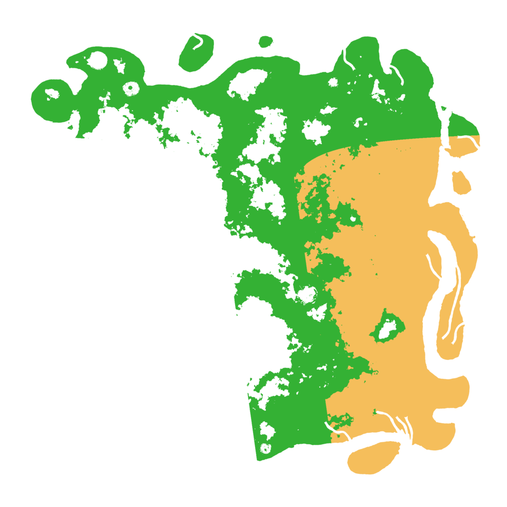 Biome Rust Map: Procedural Map, Size: 5000, Seed: 59001608