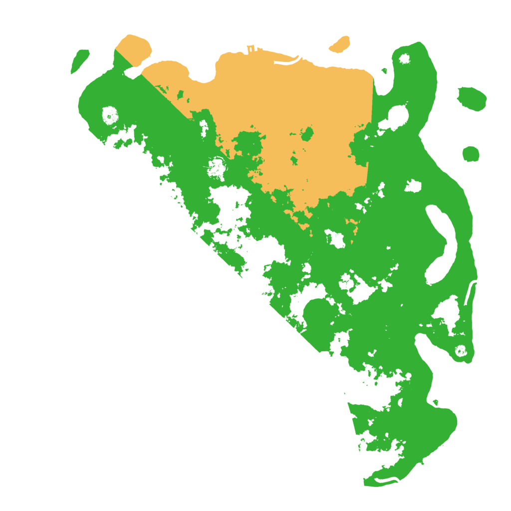Biome Rust Map: Procedural Map, Size: 4500, Seed: 2035748902