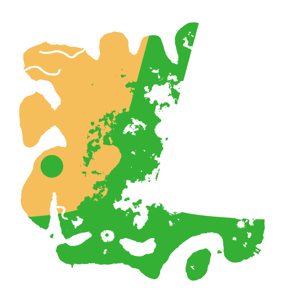 Biome Rust Map: Procedural Map, Size: 3500, Seed: 79460695